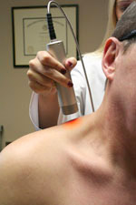 photo of laser therapy